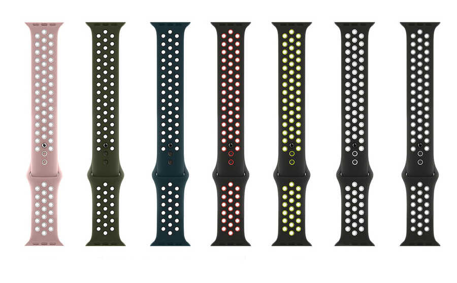 Watch Ultra 49mm Kordon Wiwu Dual Color Sport Band Silikon Strap Kayış - 2 Watch Ultra 49mm Kordon Wiwu Dual Color Sport Band Silikon Strap Kayış - 2